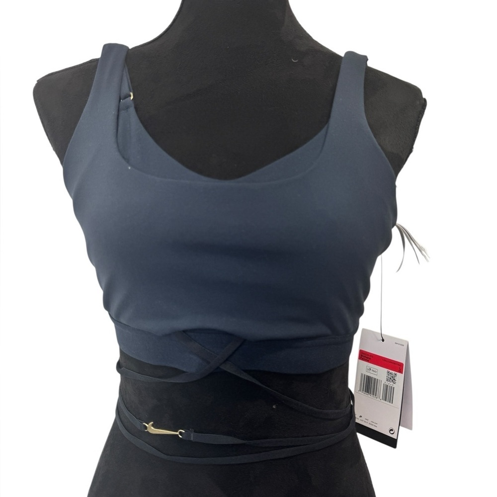 Nike x Jacquemus La Brassière Sport Bra Navy - Picture 3 of 13